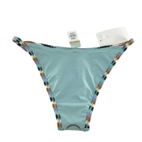 L*Space Printed Stripe Jay Bikini Bottom XS - Picture 7 of 10
